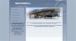Desktop Screenshot of macksrubber.com.au